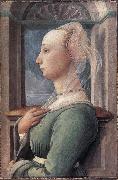 Fra Filippo Lippi, portrait of a Woman